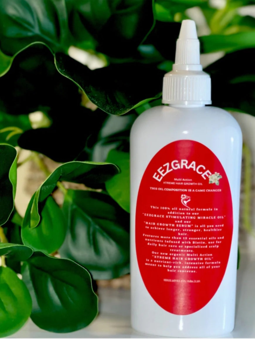 SOINS DES CHEVEUX - HUILE DE CROISSANCE MULTI-ACTION (4 oz)