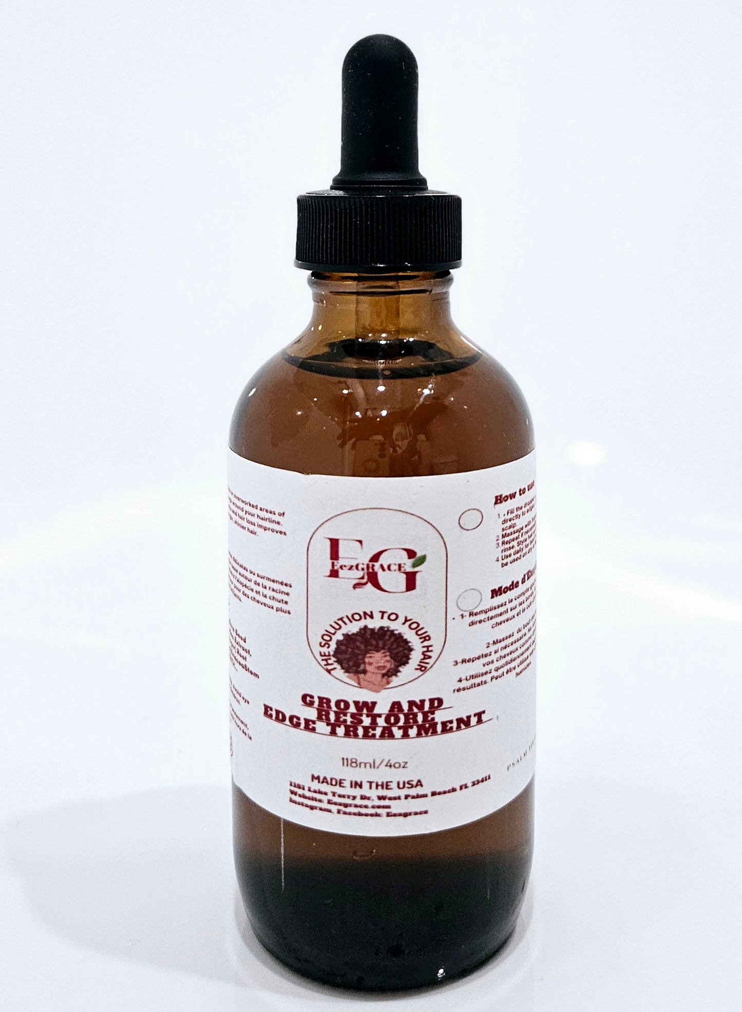 SOINS DES CHEVEUX - TRAITEMENT POUR CHUTES ET ALLOPÉCIE(8 oz)