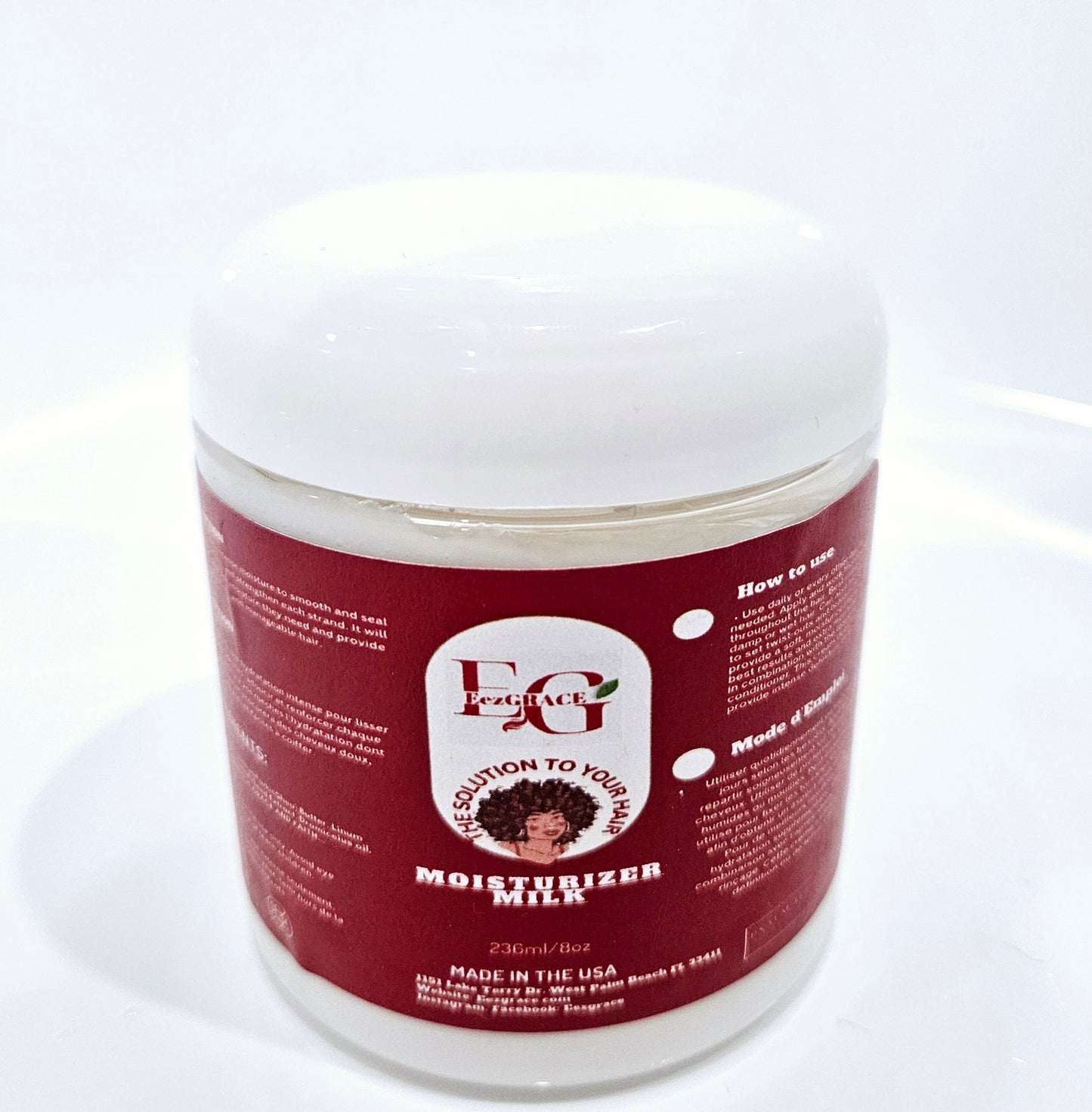 SOINS DES CHEVEUX - CRÈME HYDRATANTE(MOISTURIZER)