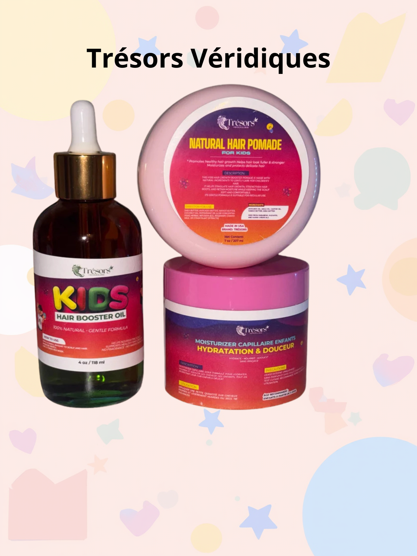 B)Combo Soin Capillaire Enfants (– 3 Produits)