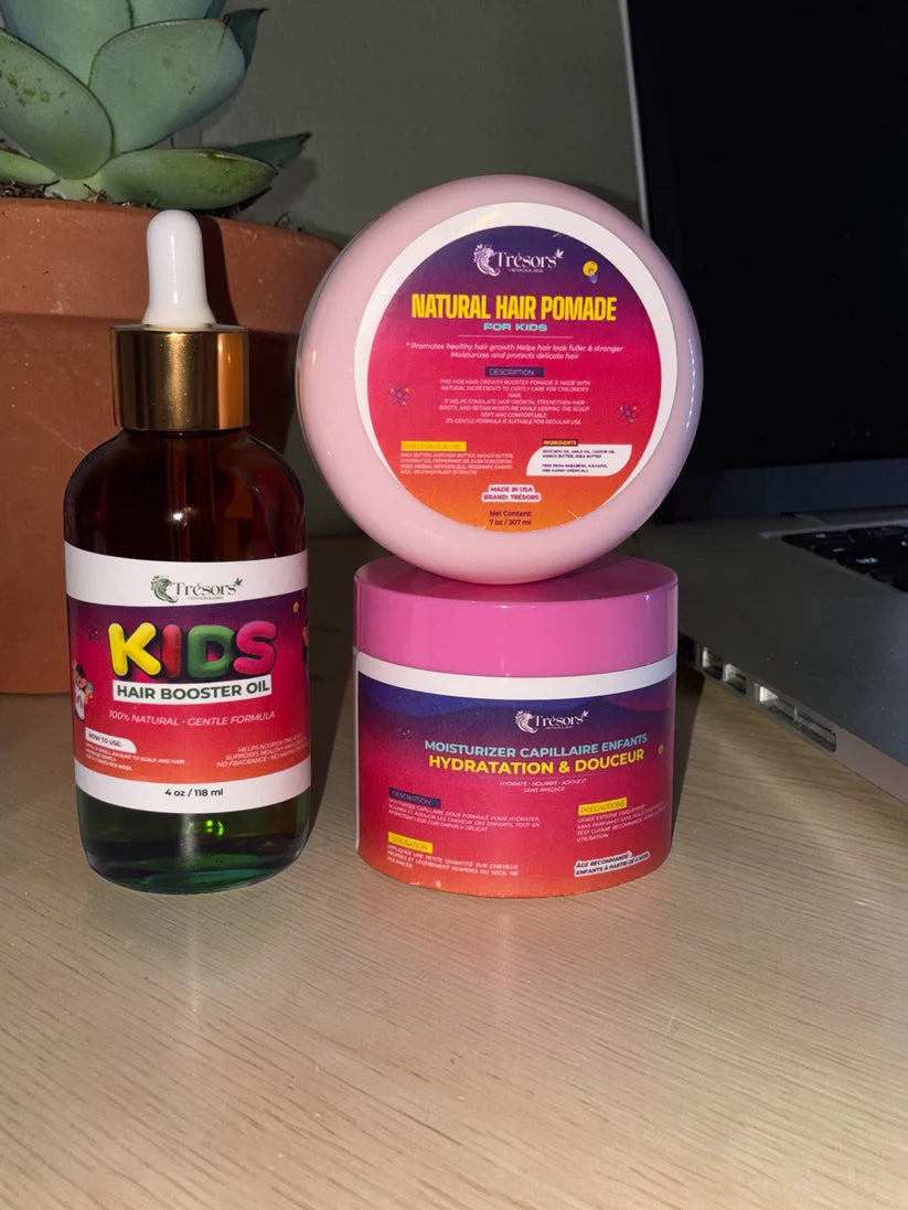 B)Combo Soin Capillaire Enfants (– 3 Produits)