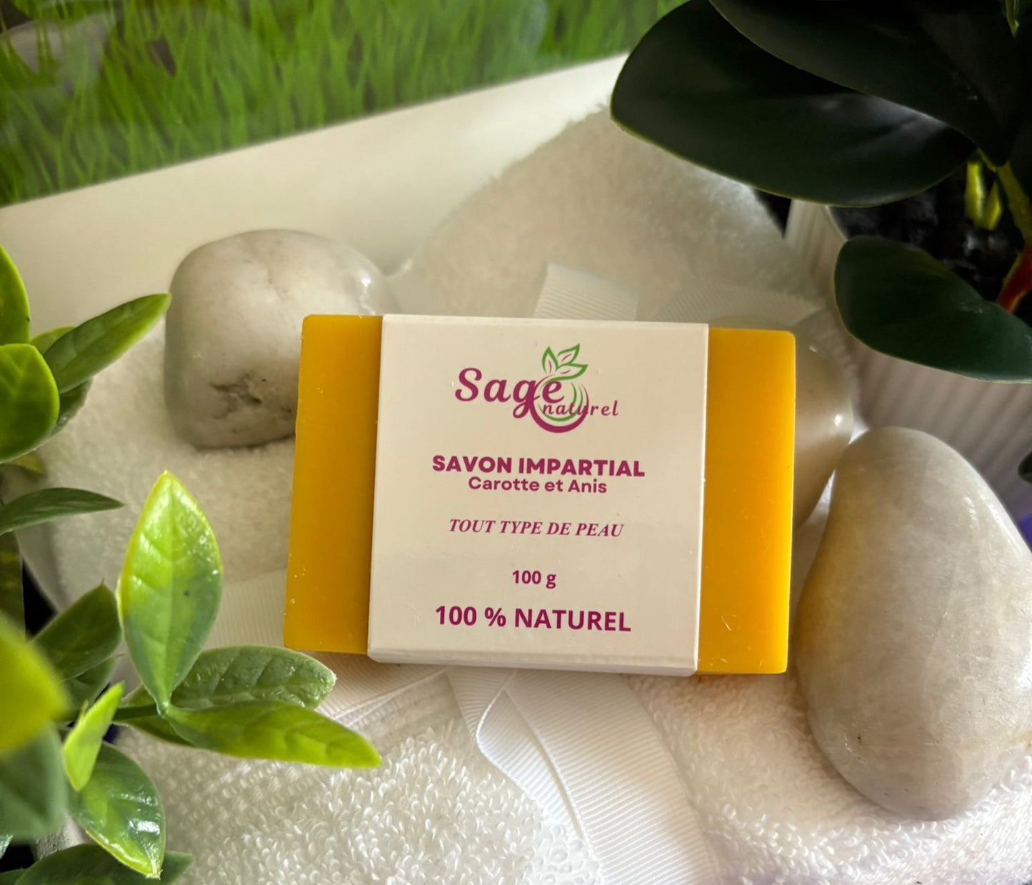 SAVON IMPARTIAL- Carotte(Tout type de peau)