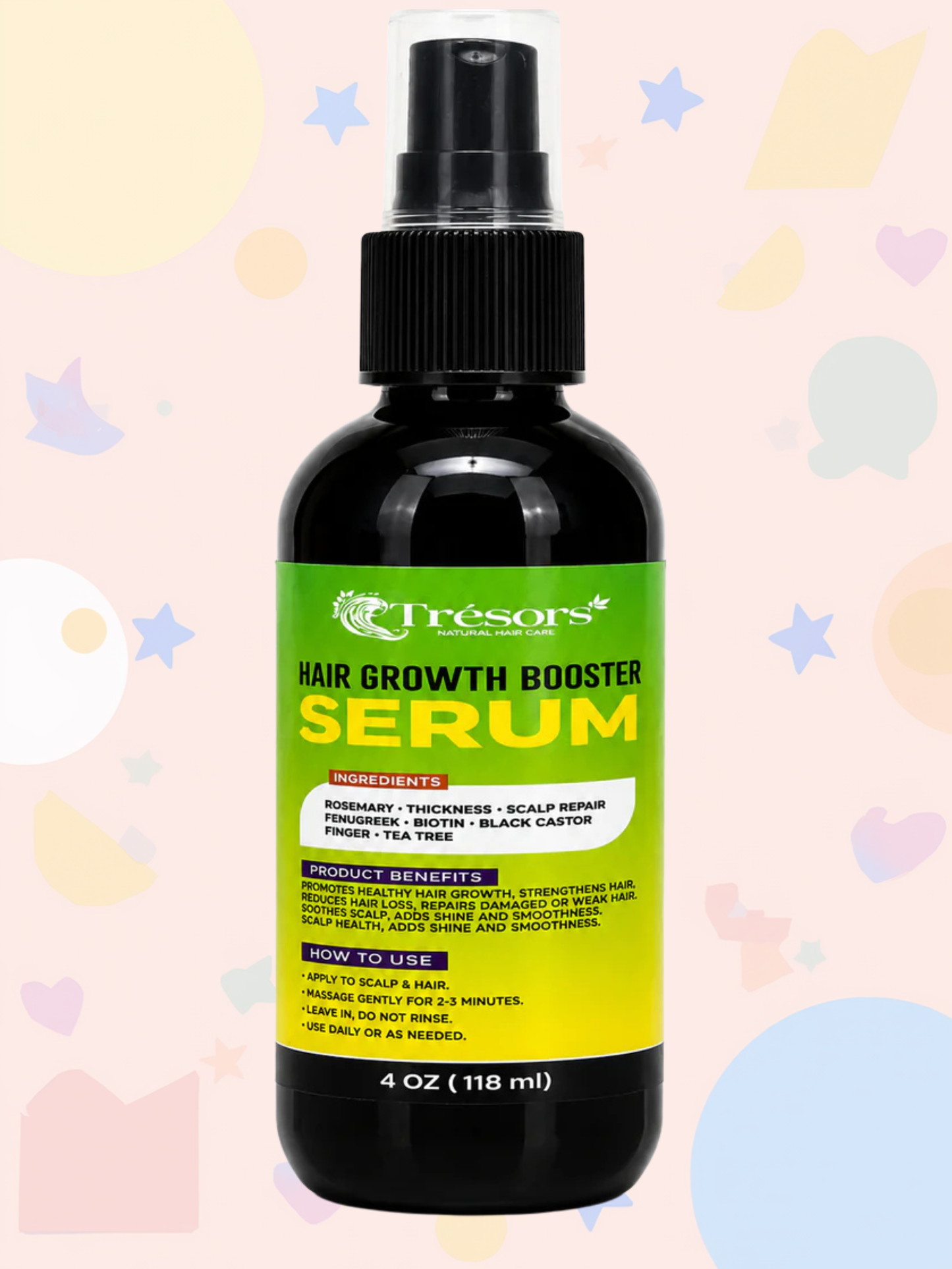 b)SÉRUM CAPILLAIRE NATUREL – Force & Vitalité