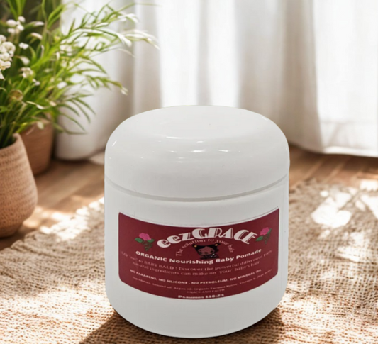 SOINS DES CHEVEUX -  POMMADE NOURRISSANTE POUR BÉBÉ(6 oz)