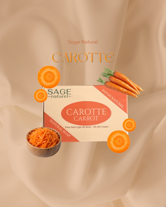 a)SAVON IMPARTIAL- Carotte(Tout type de peau)